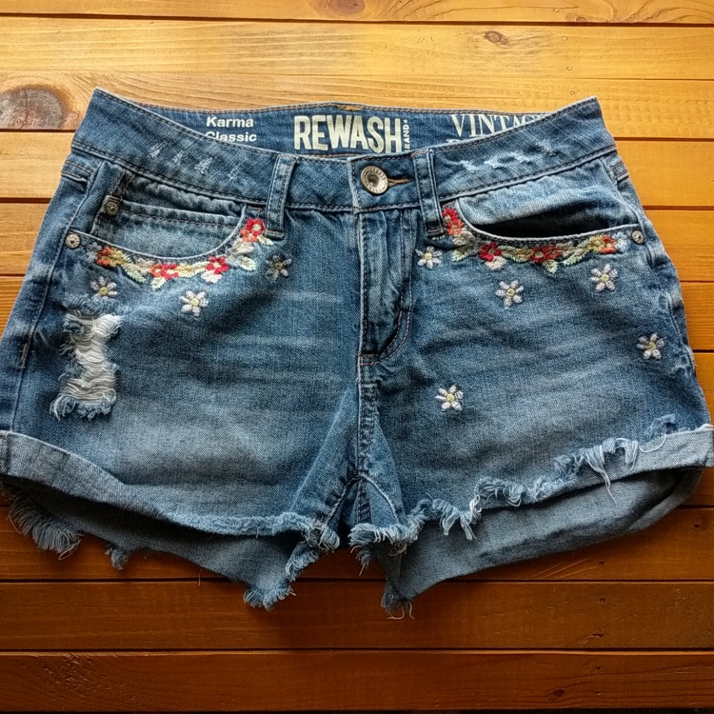 Rewash Brand Denim Shorts